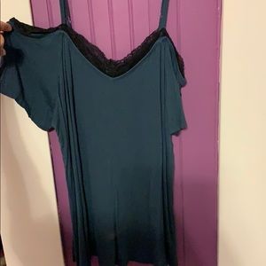 Off the shoulder flowy top